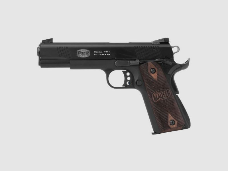 MAUSER 1911 .22LR - HALBAUTOMATISCHE PISTOLE - WALNUSSGRIFF