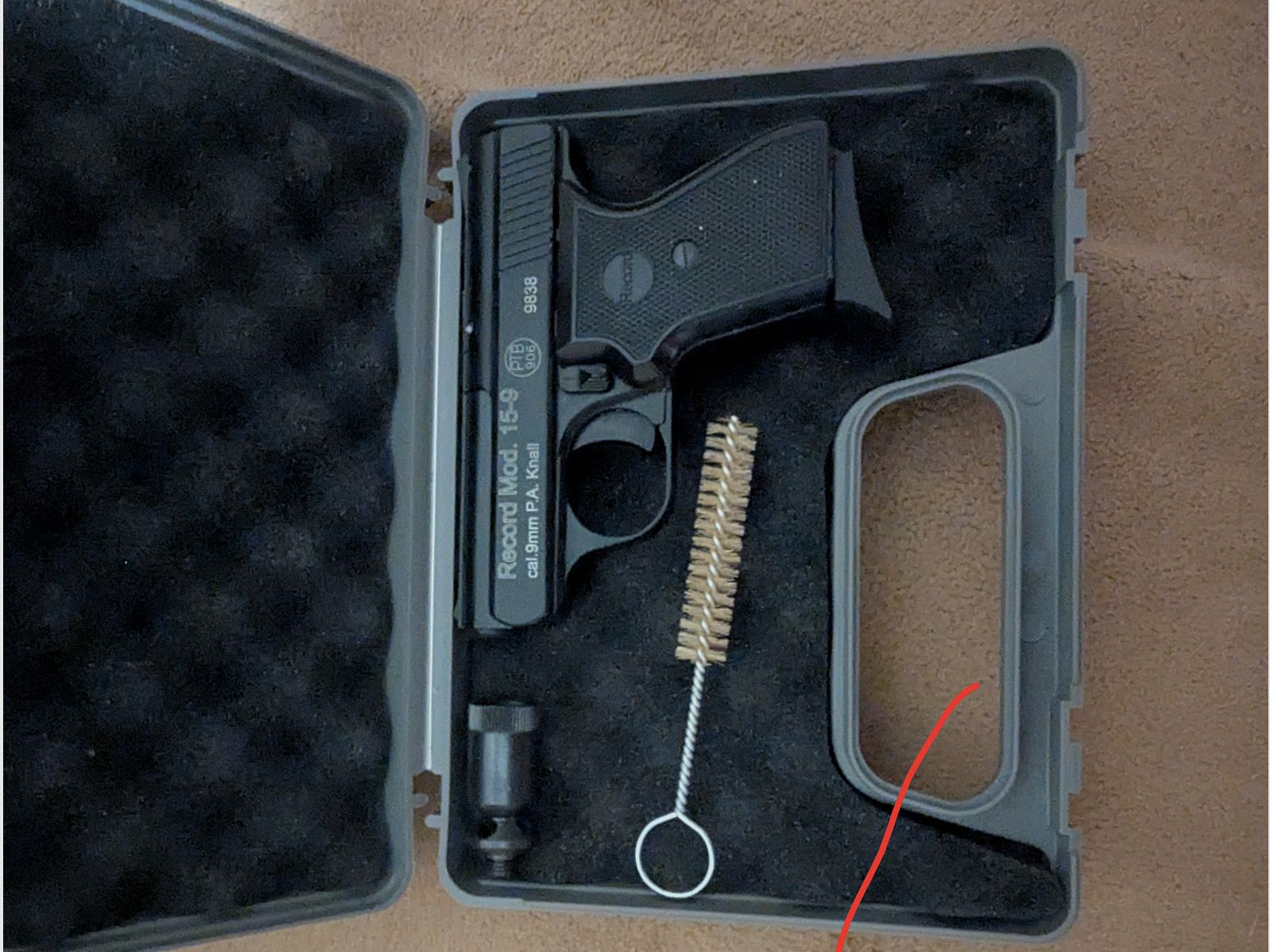 Pistola a salve 9mm modello Record 15-9