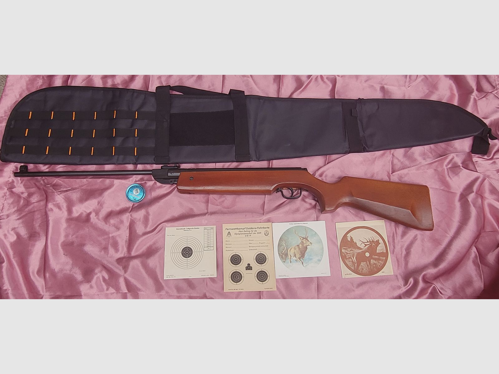 Haenel air rifle Knicker model 303 with sport stock