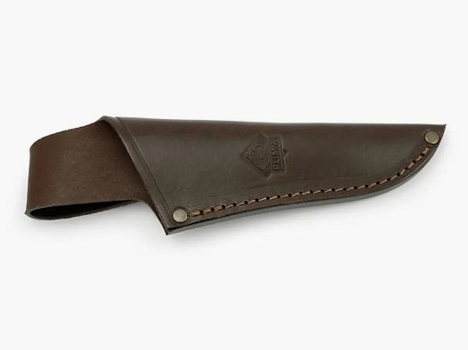 PUMA fodero in pelle per corno di cinghiale, marrone