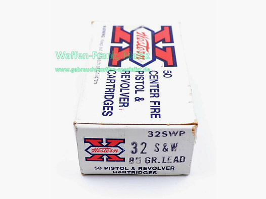 Winchester - USA naboje rewolwerowe .32S&W/short 85grs.