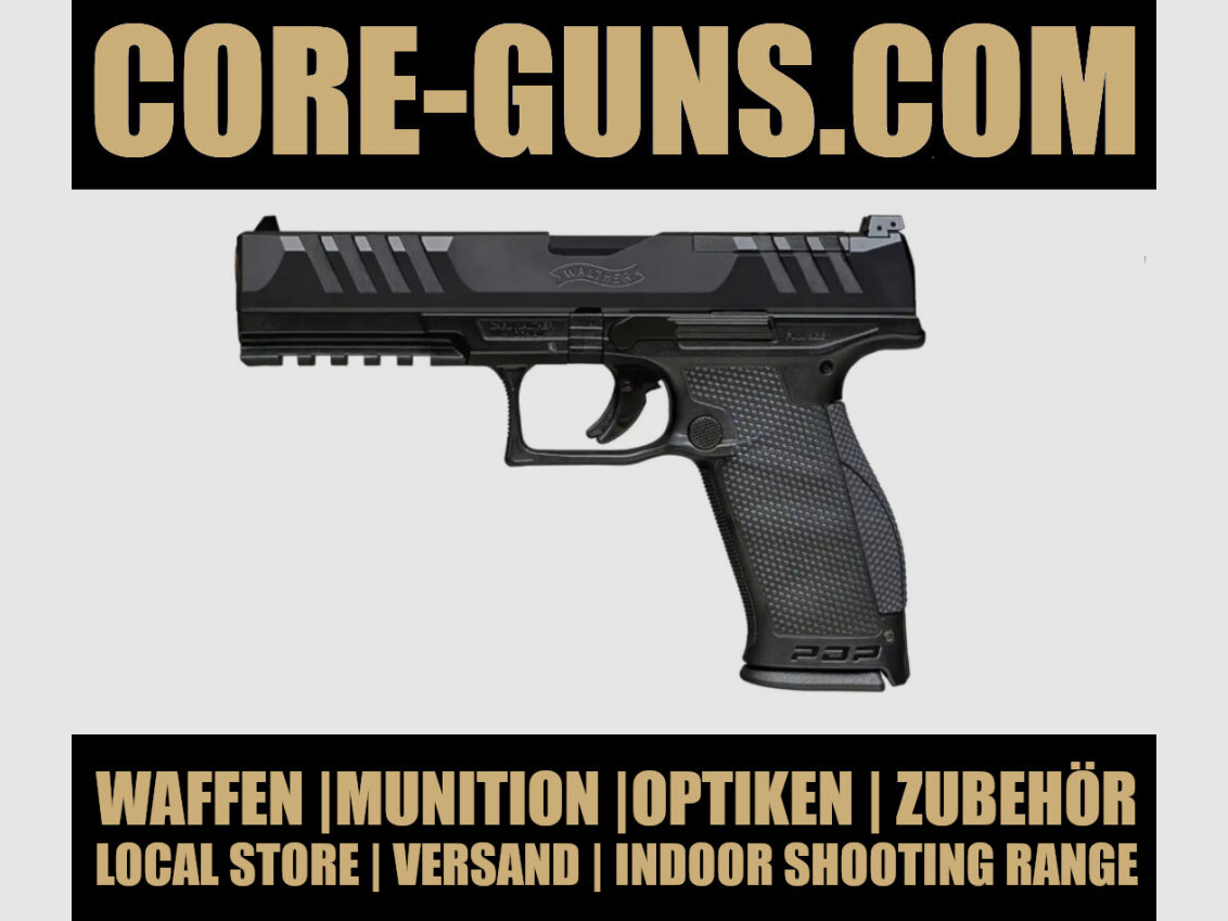 Walther Pistole PDP Full Size V2 – 5" OR 9mm Luger *EWB Pflichtig sofort verfügbar