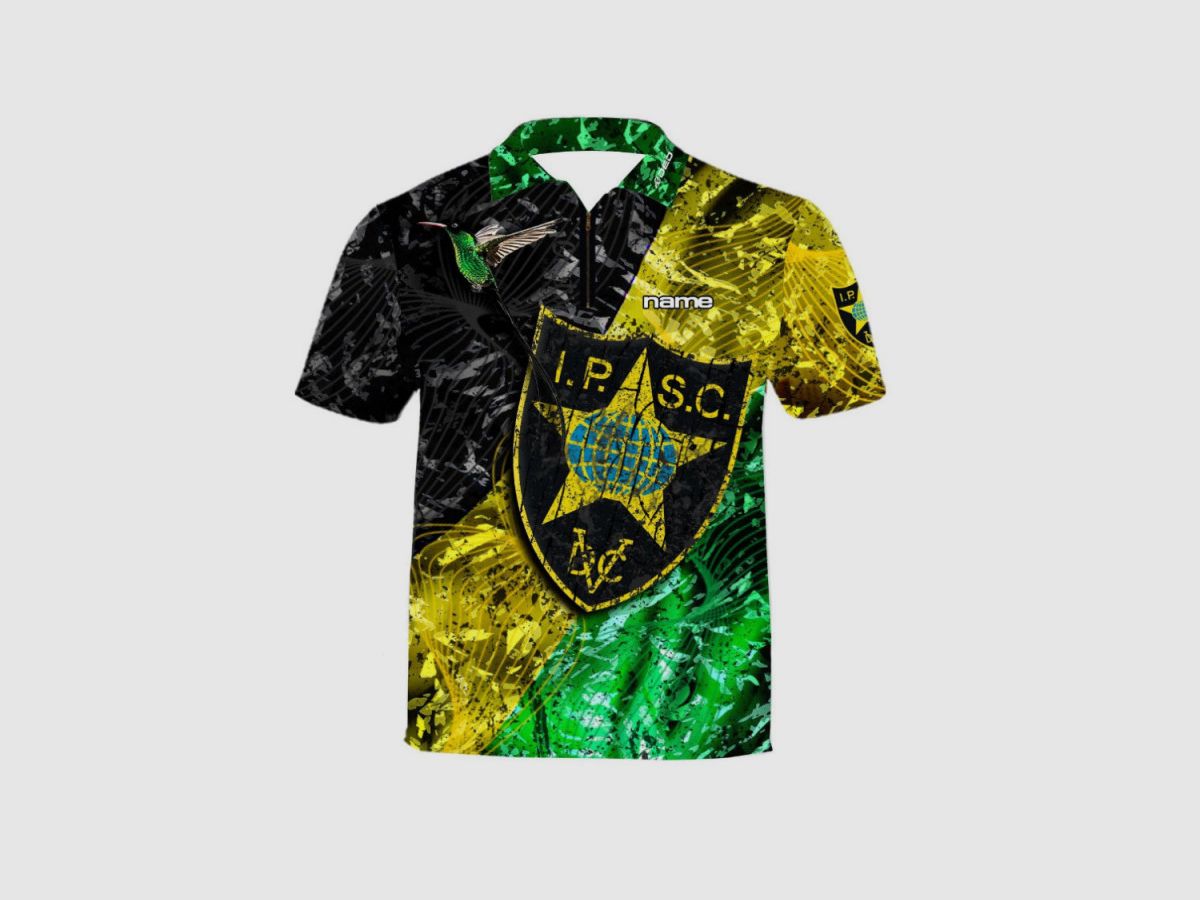 DED IPSC Jamaica T-Shirt, Größe: XL, Benutzerdefinierter Name: Kein Name, Bekleidungsart: Regulär (Herren), Bild 1 von 3