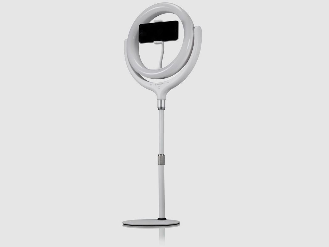 BRESSER Ringlicht BR-RL 10B LED mit Stativ und USB-Anschluss, Bild 1 von 13