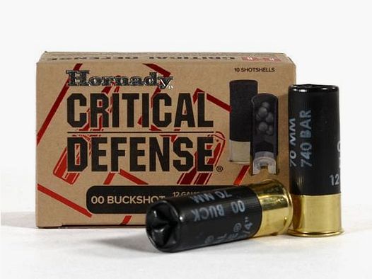 Hornady Critical DEFENSE BUCKSHOT 12/70