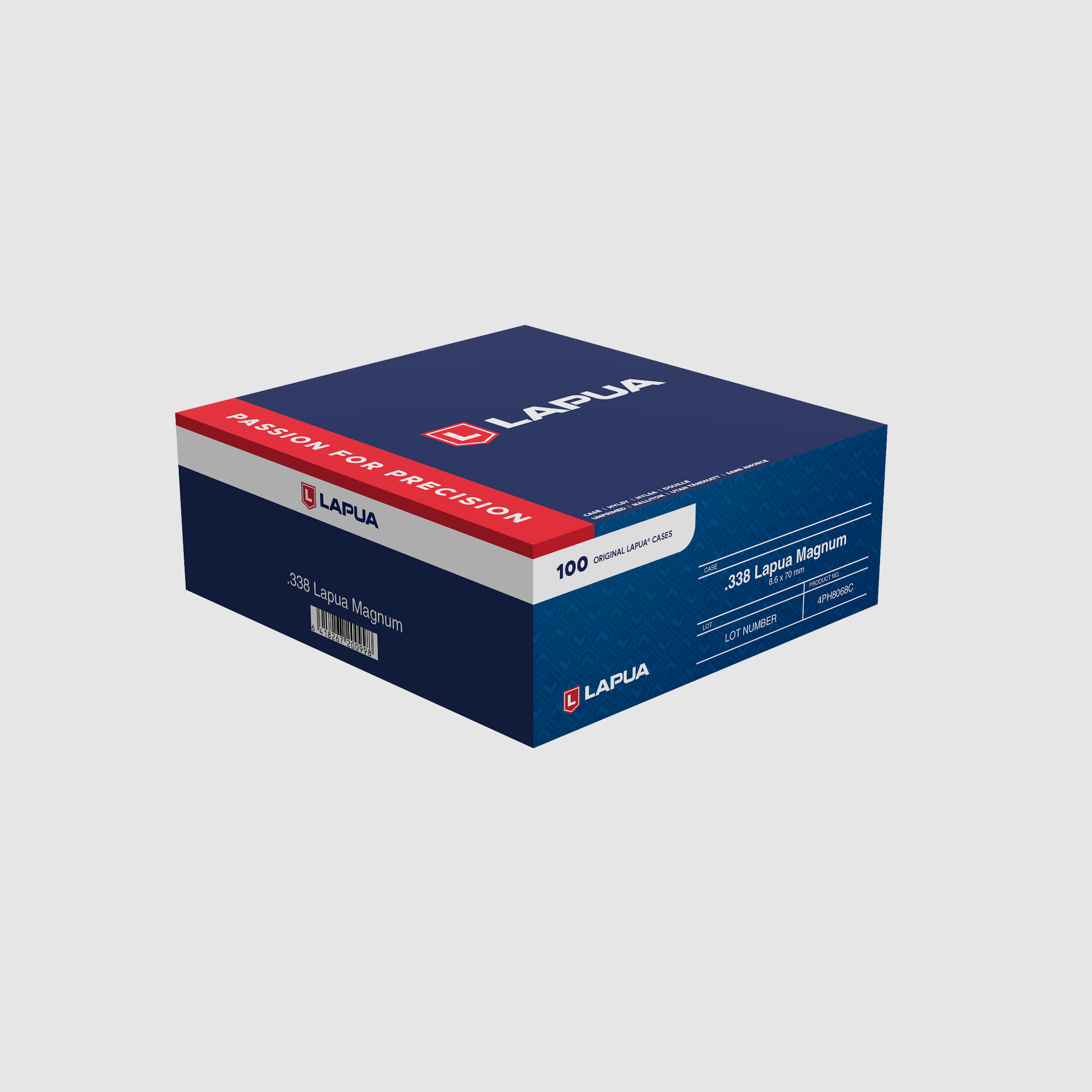 Lapua Hülsen .338 Lapua Magnum – 100er – #LPT04317