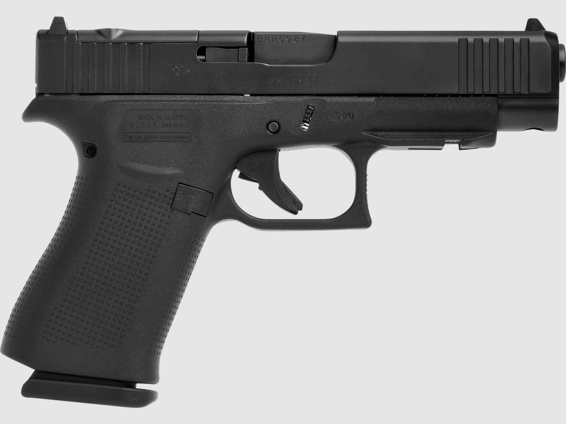 Glock pistool G48 MOS FS 9mm Luger 4.17" / 106 mm 10+1, Compact Slimline