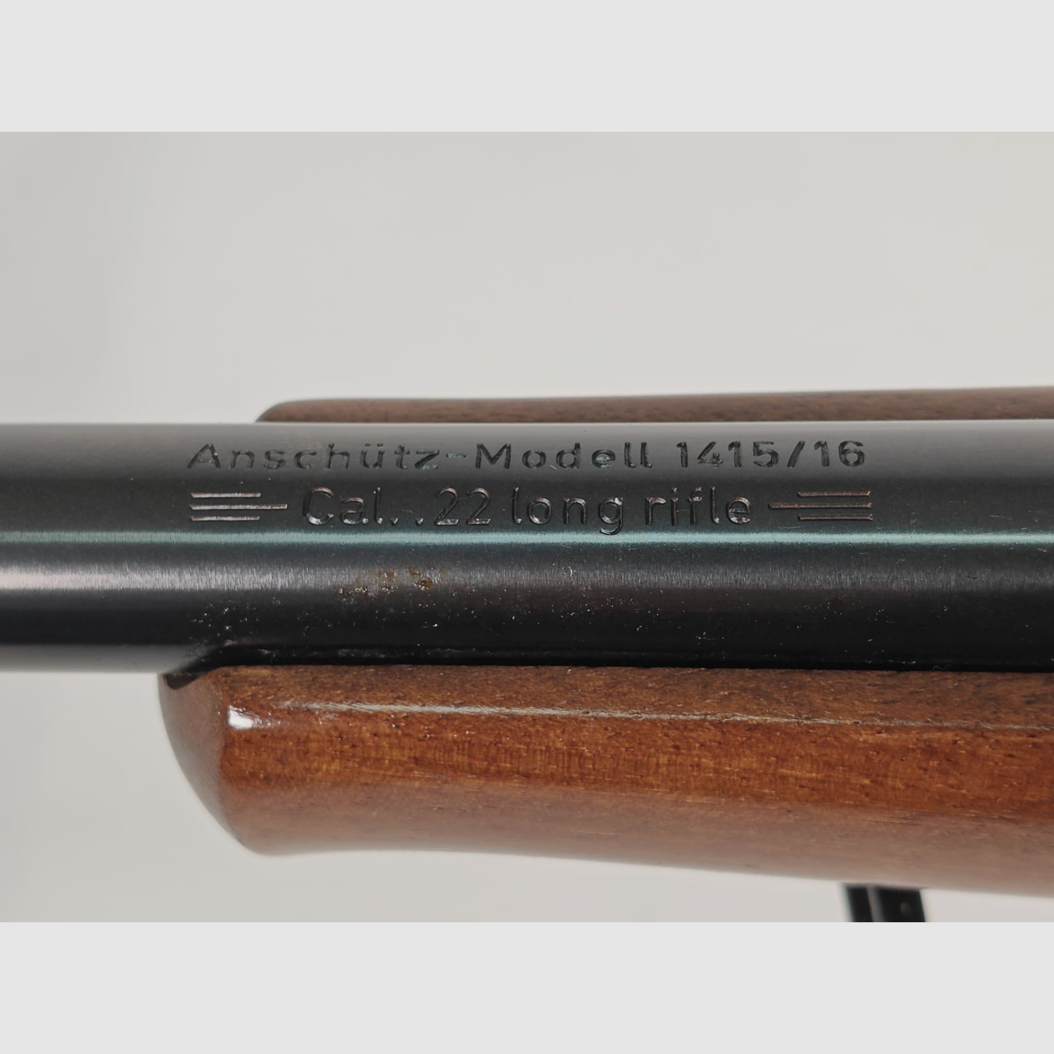 Anschütz 1415/16 rifle de repetición de calibre .22lr