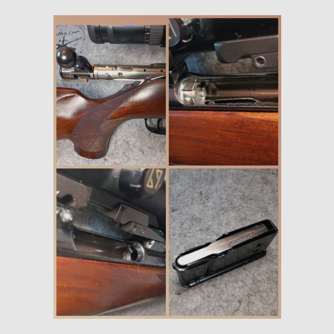 Sauer Mod. 90 mit ZF Zeiss Victory HT 3-12x56 mit SD OB Stalon WM