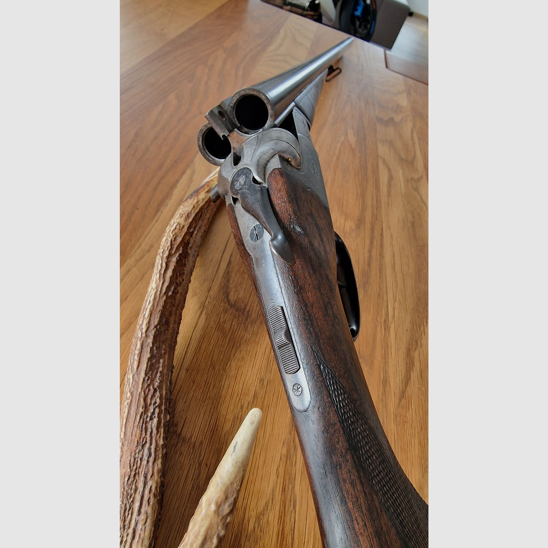 Doppelflinte Querflinte Simson Suhl 16/70