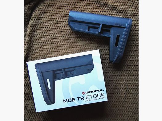 Magpul MOE TR Mil-Spec Schulterstütze für AR-15/M16 – Schwarz