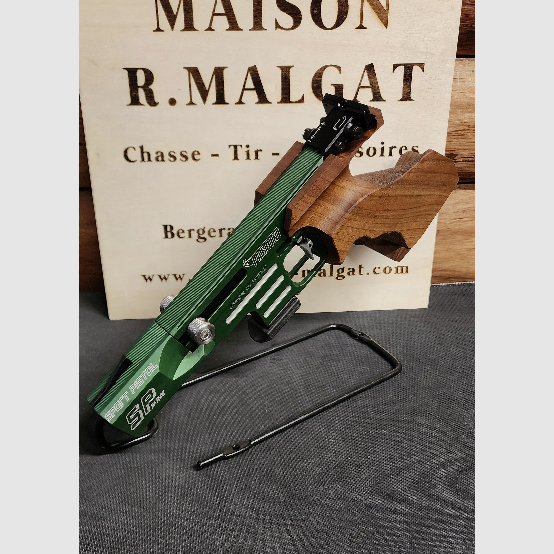 PARDINI SP SPORT HI-TECH Kal. 22 lr (in Schwarz verfügbar, in Grün auf Bestellung), Bild 11 von 12