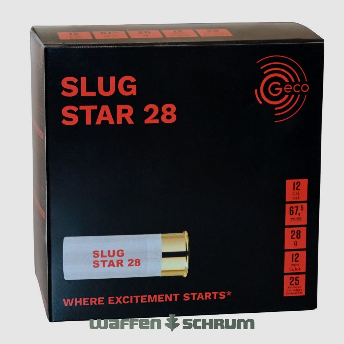 Geco Slug Star 12/67,5 28g