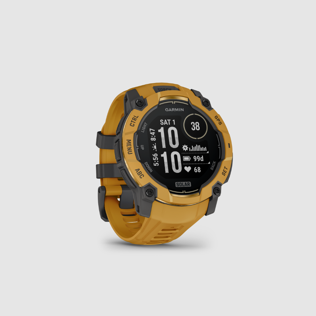 Garmin Instinct 3 Solar – Alpine Rush Edition 50 mm, Bild 1 von 7