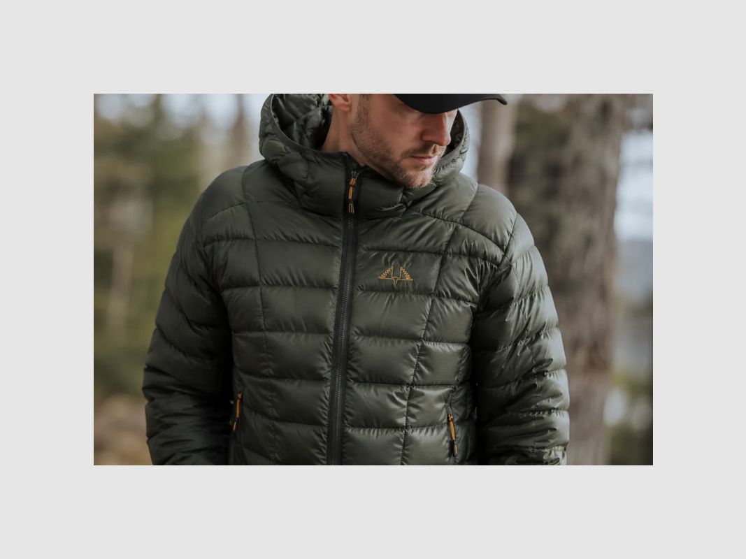 SWEDTEAM TITAN Chaqueta térmica Verde oliva oscuro, imagen 4 de 5