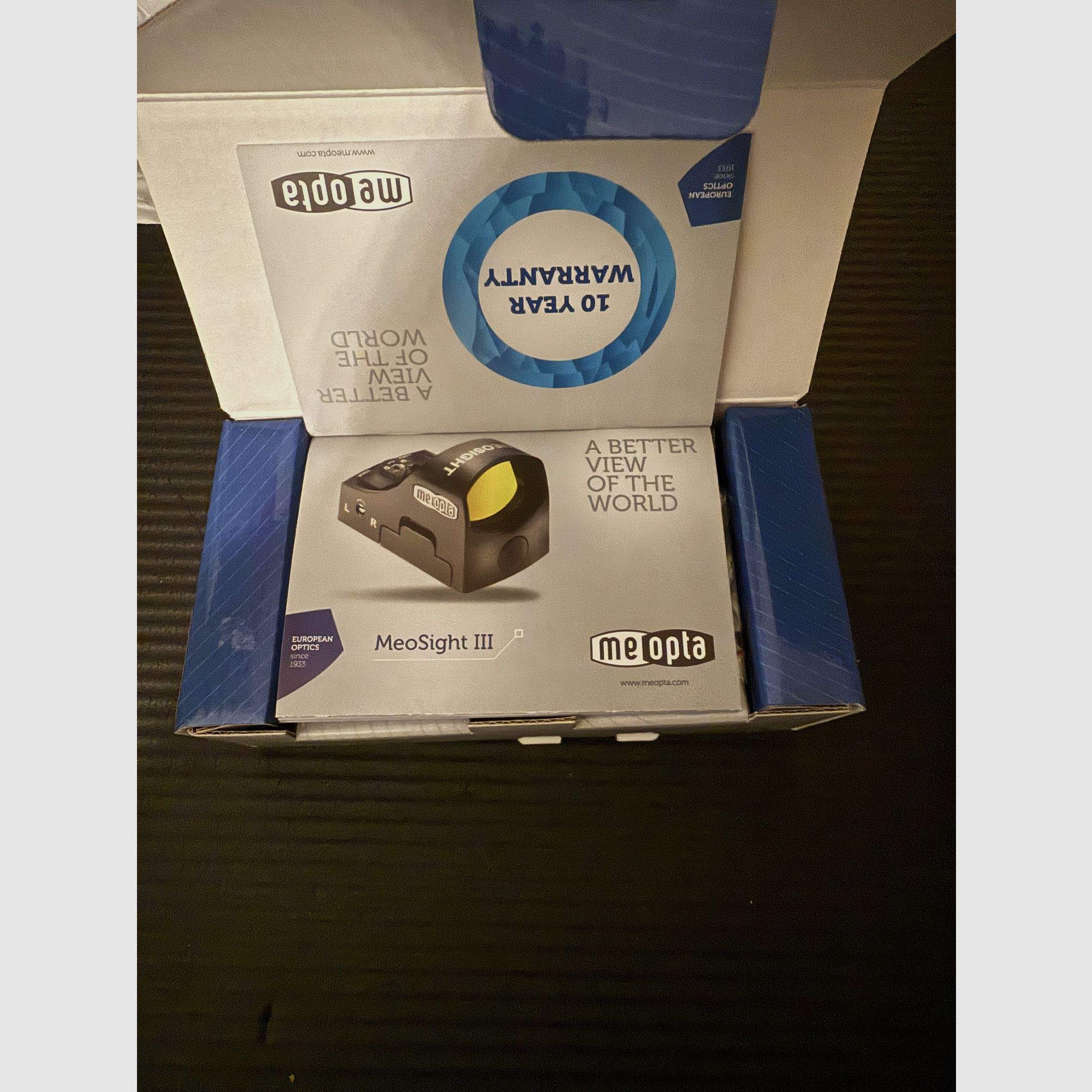 Meopta MeoSight III 30 – Red Dot 3 MOA Sauer Sum Montage Sauer 404 