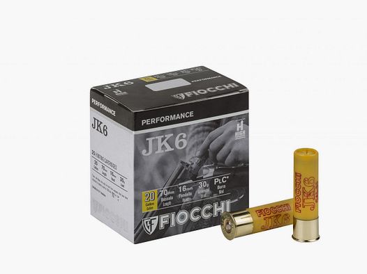 FIOCCHI JK6-LEAD 5/6/7-GRAMS 30-BOX 25 PCS