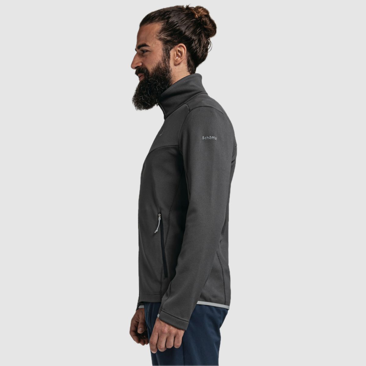 SCHÖFFEL Fleece Jacket Bleckwand M Grau