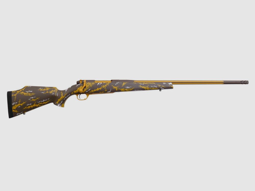 Weatherby MARK V COWPOKE .300 WEATH MAG 26"/66CM 2-TONI BRUNO/ORO FLUTED 5/8"-24