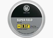 RWS S-FIELD Diabolo 5,5 mm Ø5,51 1,03 g 500 unidades