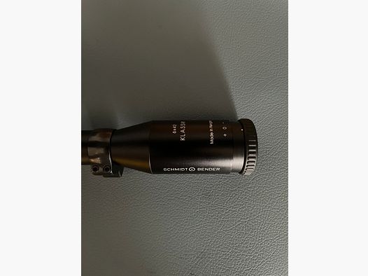 Schmidt & Bender Classic 6x42 Reticle 4 EAW Swing Mount