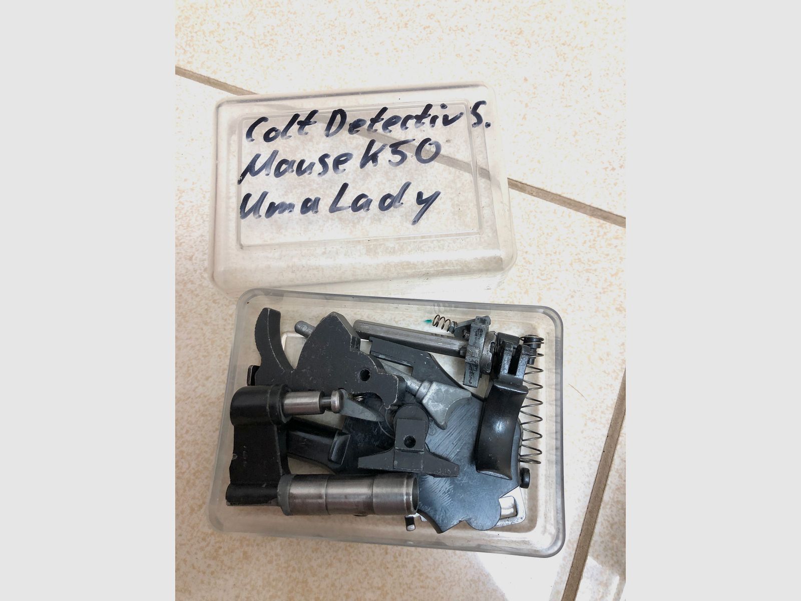 ••• #1 Ersatzteile - Reparatur-Konvolut für Schreckschusswaffen •••