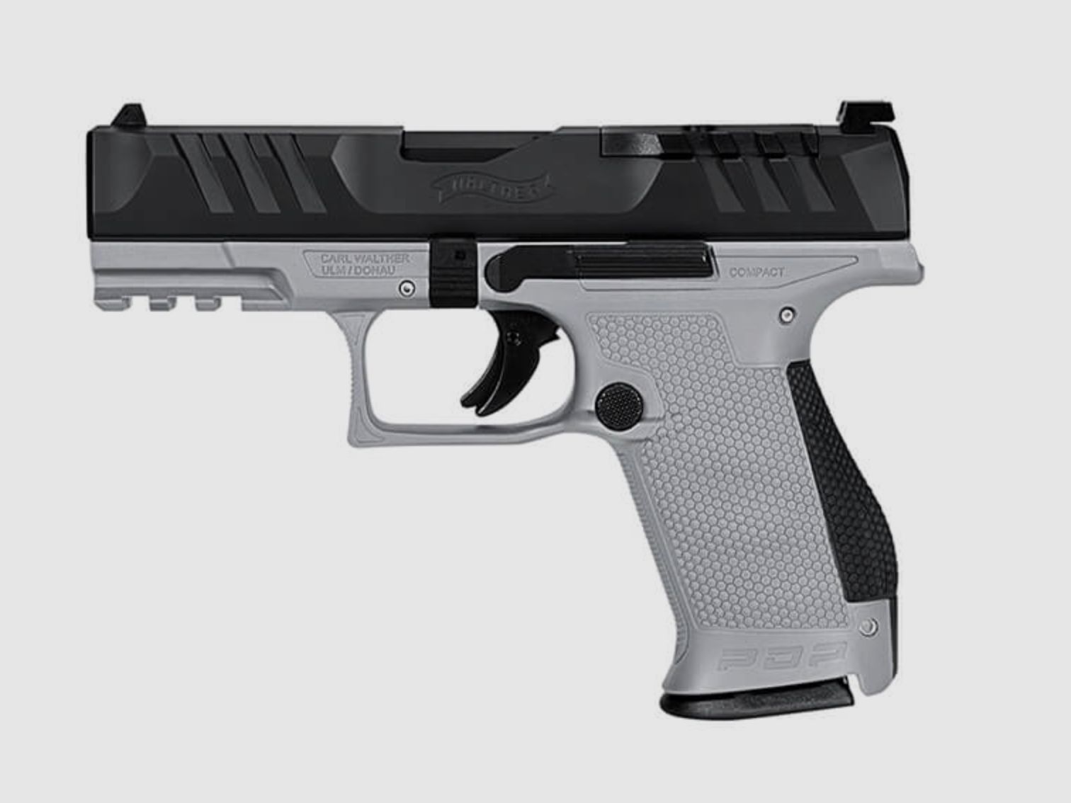 WALTHER PDP Compact 9 mm Luger Pistole TG 4" 15 Schuss Magazin Optik Ready