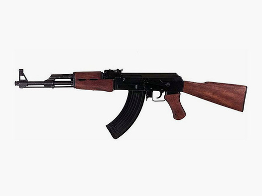 AK 47W Kalashnikov decorativo de metal y madera