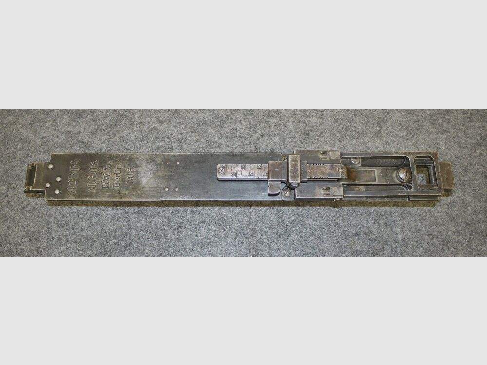 German weapons and ammunition casing cover MG08