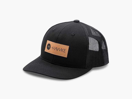 Hawke – Kappe Snapback Cap (Trucker Style) / Black