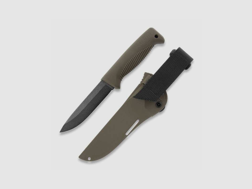 Peltonen Knives M07 Ranger Puukko Sissipuukko FJP121 PTFE Beschichtung Kunststoffscheide braun FDE