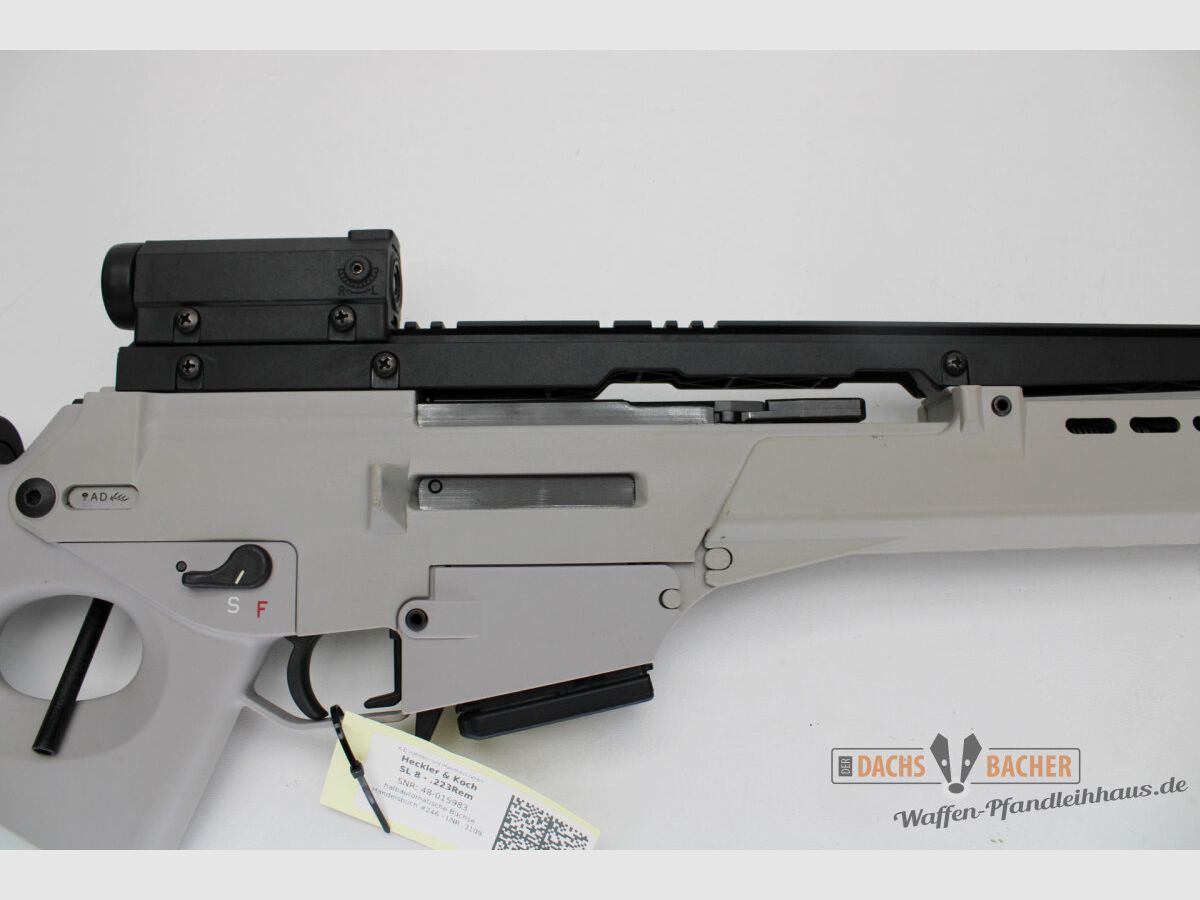 SL Büchse H&K Heckler & Koch SL8 Kal. .223 Rem mit 2 Magazinen G36 Visierung