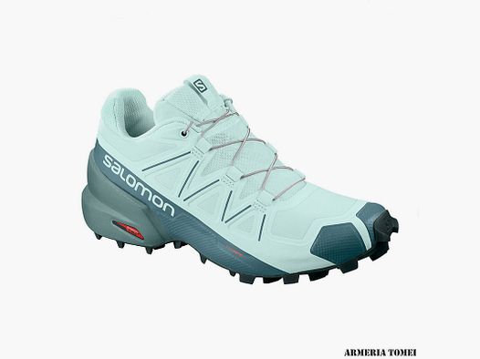 SALOMON – DAMES – SPEEDCROSS 5 W Icy Morn / Hydro / Green Gables