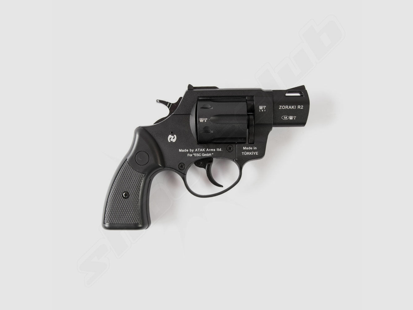 Zoraki R2 2'' revolver à blanc 9mm R.K. / noir