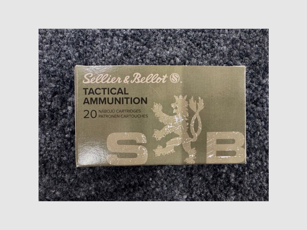 Sellier & Bellot 300 AAC Blackout Subsonic FMJ 200gr (x20), Bild 1 von 3