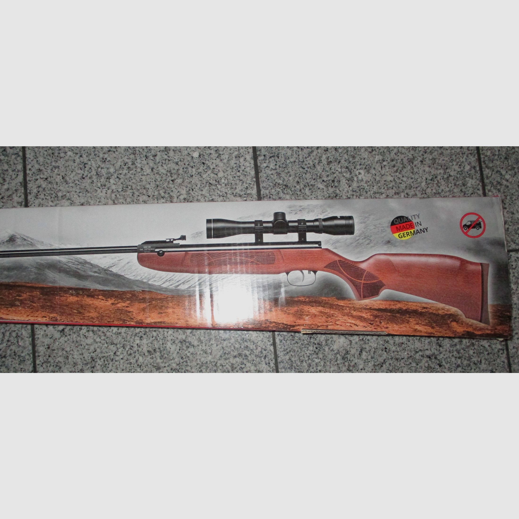 Rifle de aire Weihrauch HW 30 S sintético cal. 4,5 mm NUEVO