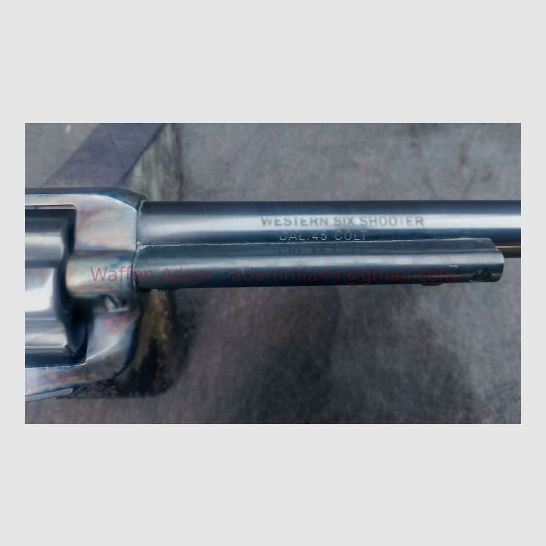 Weihrauch Western Six Shooter 7,5" SAA