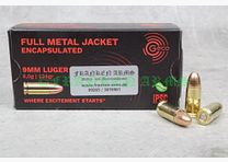 Geco 9mm Luger FMJ SX 124gr. 8.0g 50 pieces tiered prices