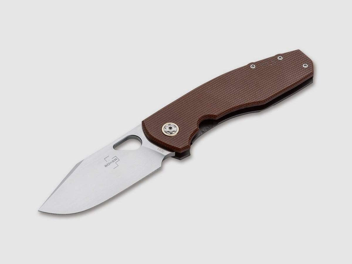 Böker Plus F3.5 Micarta groene zakmes, afbeelding 2 van 12