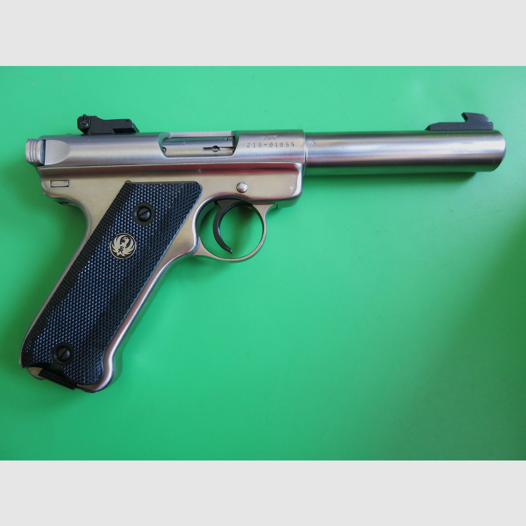 Sportpistool Ruger Mark II (MK 2) Target STS, .22 lfB, RVS (roestvrij staal)     #31