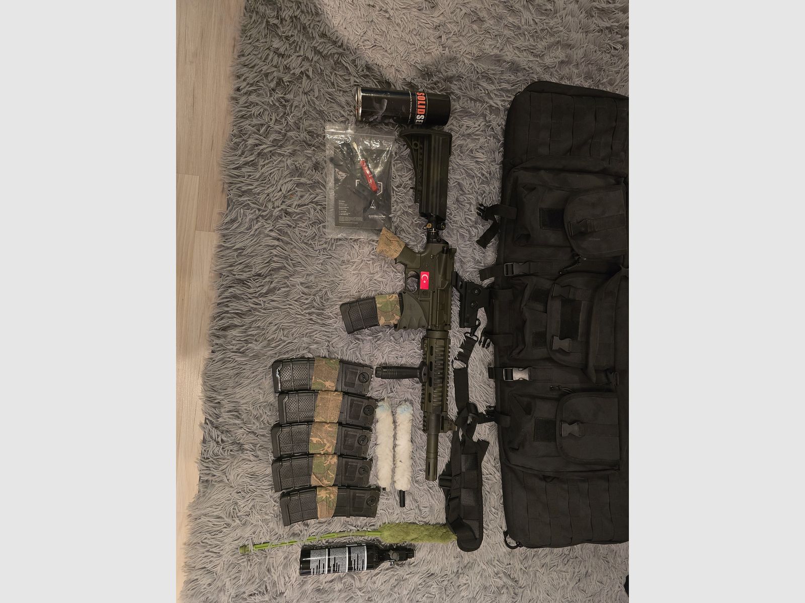 Tiberius T15 MagFed Paintball Marker + extensive accessories – top condition, image 2 of 4