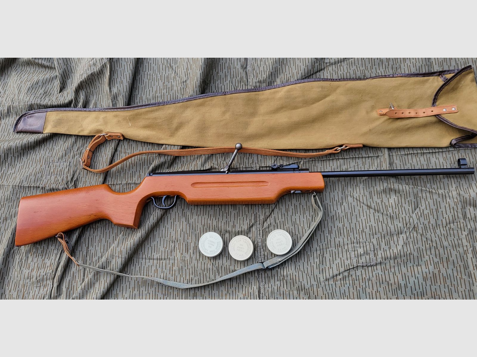 Luftgewehr Haenel Suhl Modell 301-4 zu verk.