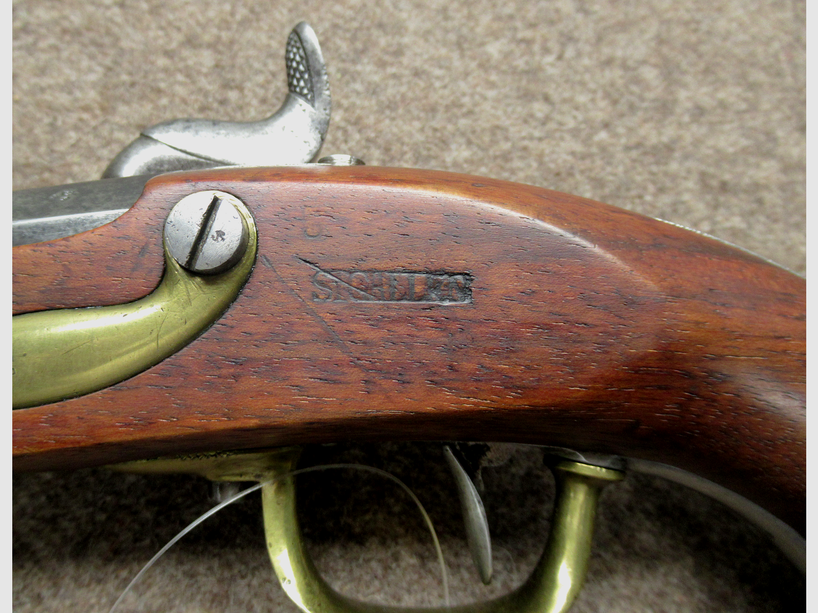 AB-38 Perkussionspistole BEURET FRERES mod. 1842 Kal. 18mm, Bild 4 von 5