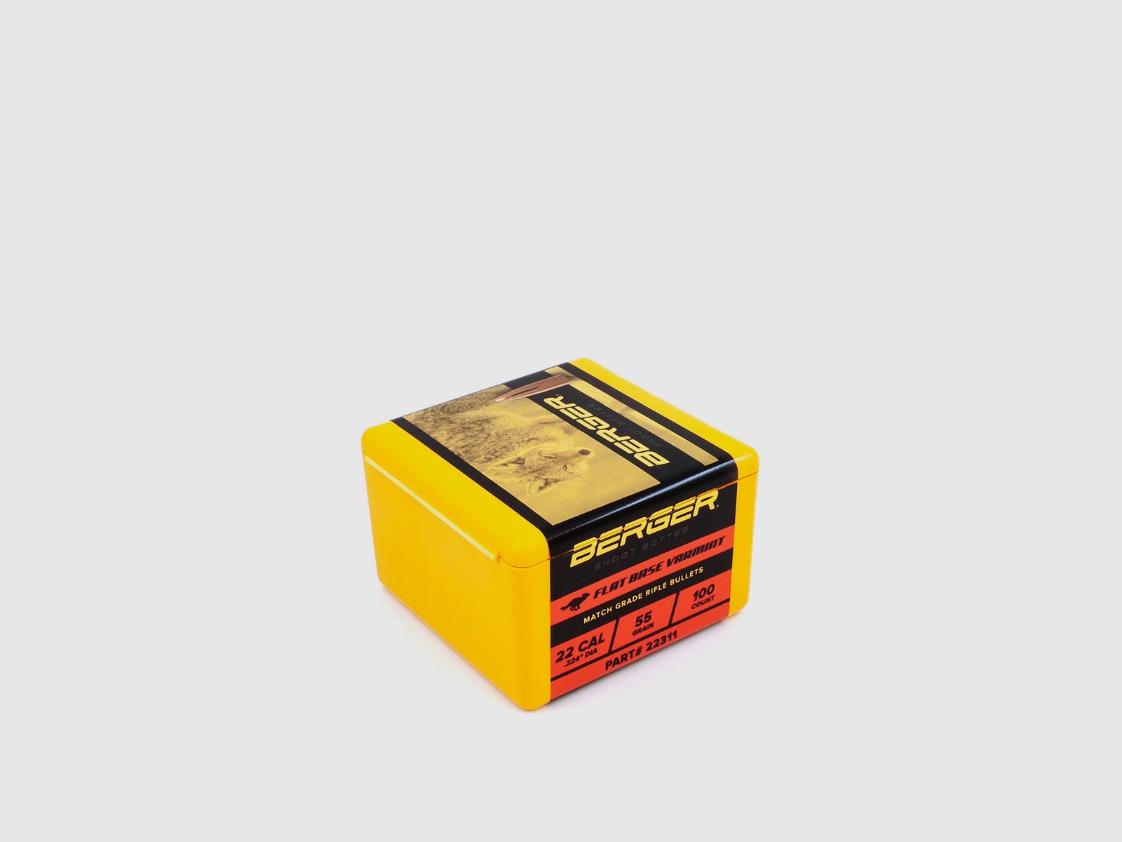 Berger Geschoss .22 FB Varmint 55GR 100 Stück