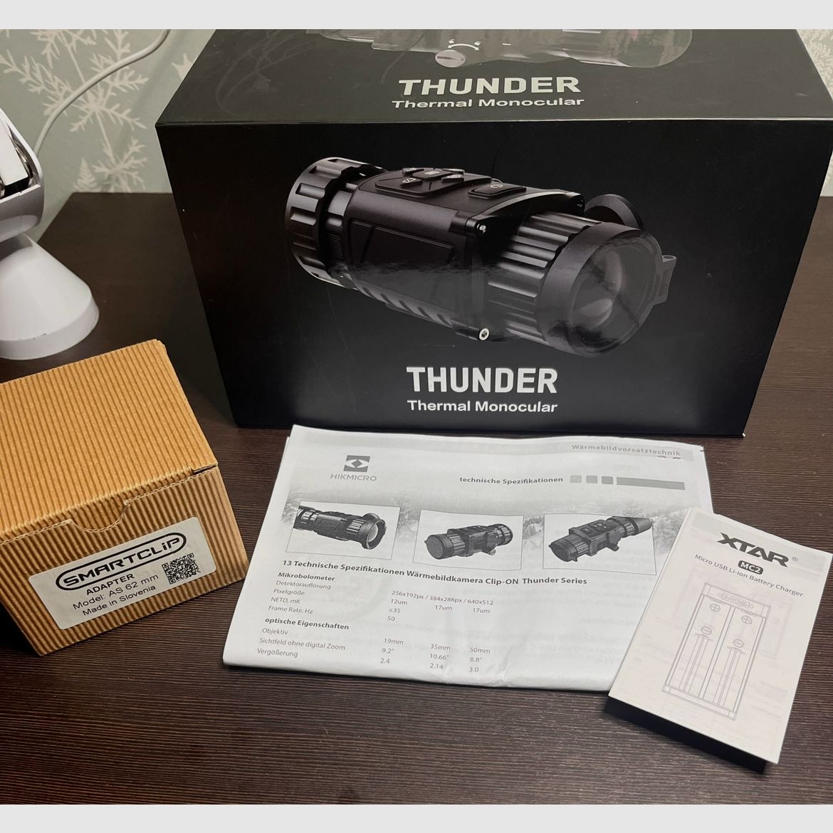 Hikmicro warmtebeeld voorzetapparaat TH35C compleetpakket