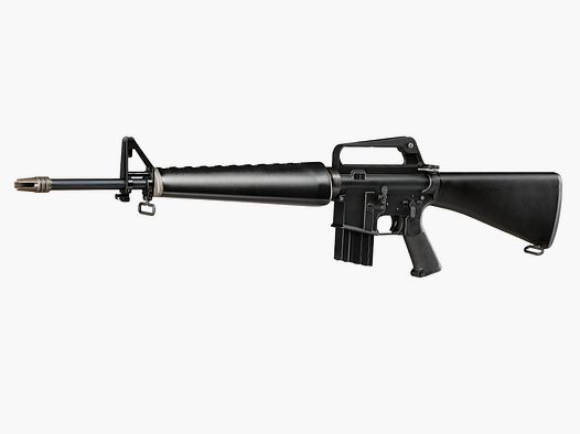 Wei-ETech M16A1 Rifle Vollmetall AWSS Open-Bolt GBB 6mm BB schwarz - Version 3