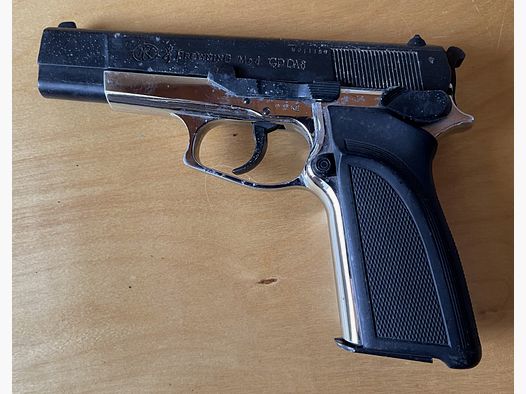 Schreckschuss Pistole Browning GD DA8 Kal. 8mm Knall, defekt