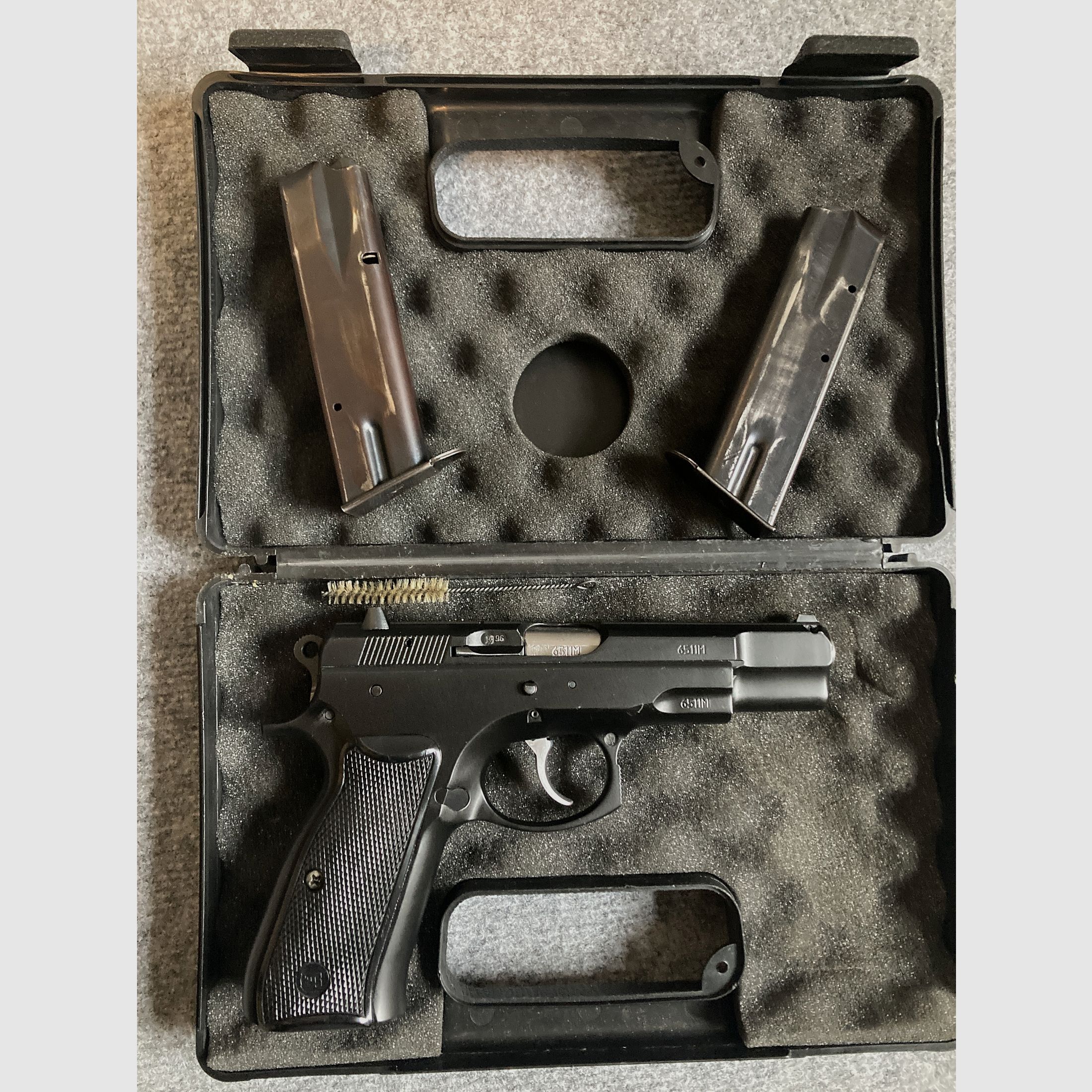 CZ75B in 9mm