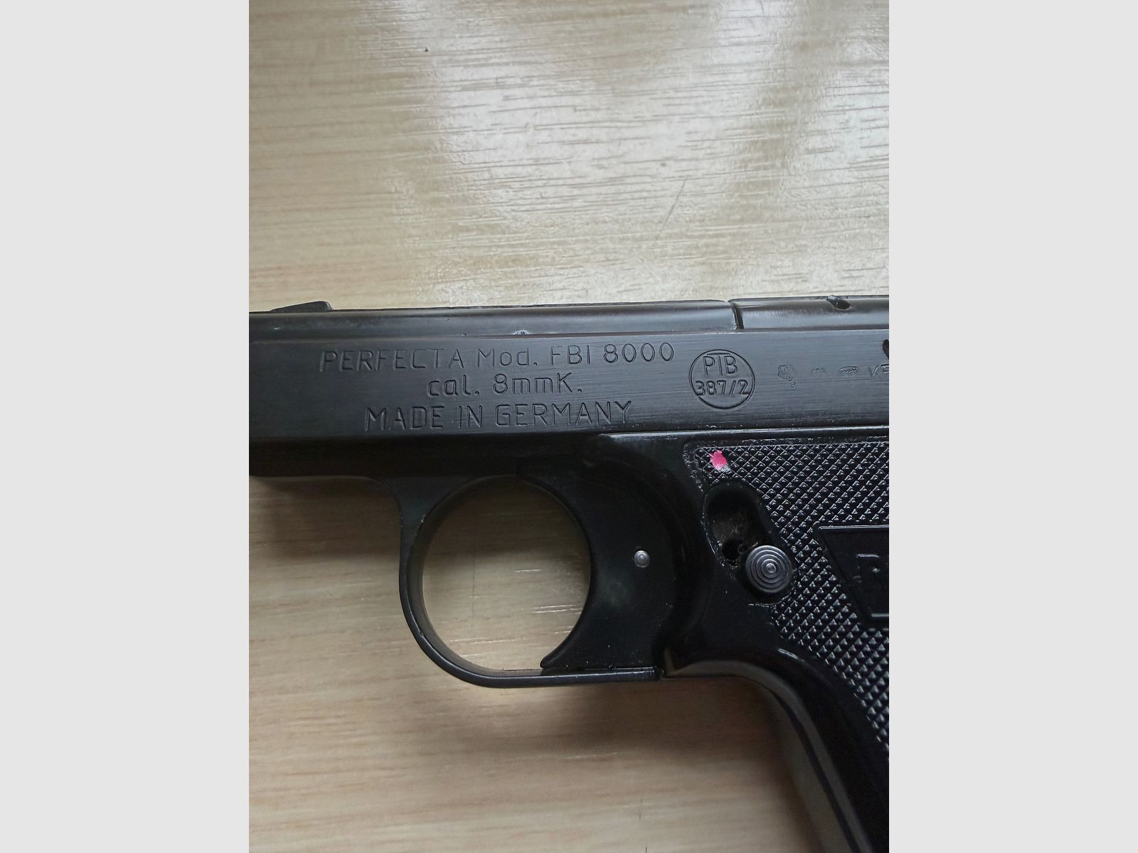 PERFECTA Mod. FBI 8000, cal 8 mm K, Reck international