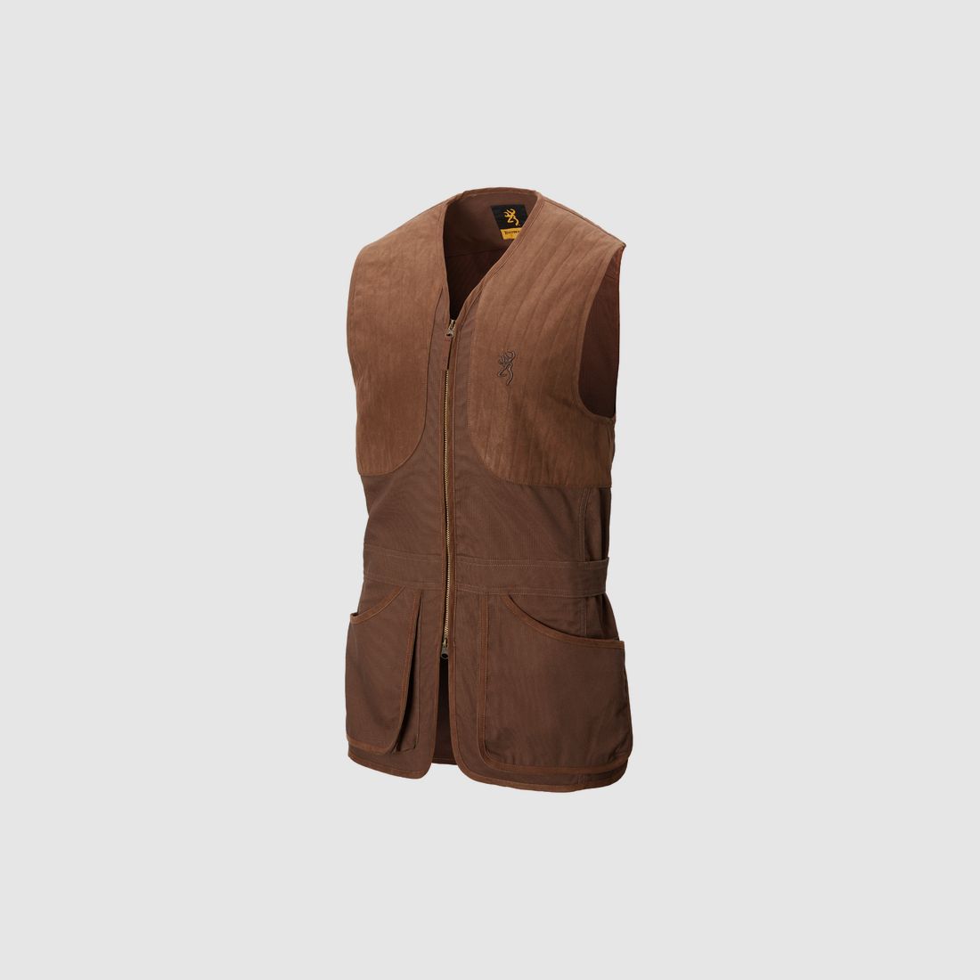 Elite schietvest donkerbruin